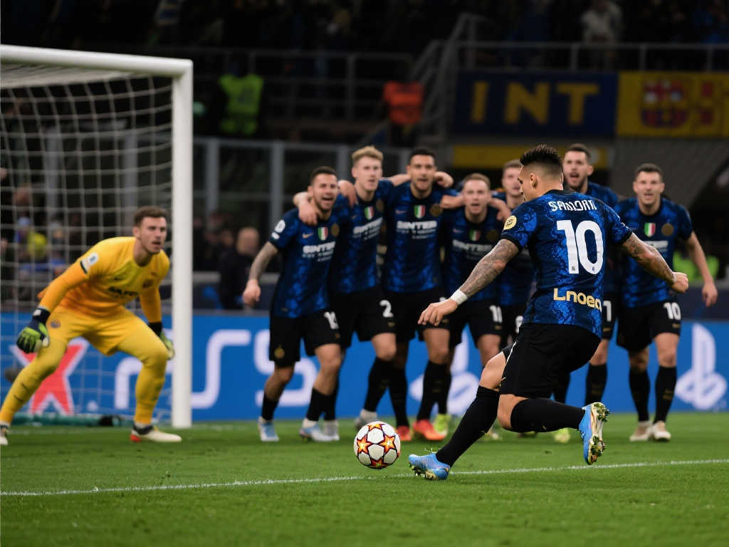 绝地反击!国际米兰加时激战4-3、7-6力克巴萨,挺进欧冠下一轮 绝地反击!国际米兰加时激战4-3、7-6力克巴萨,挺进欧冠下一轮